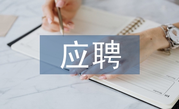 應聘述職報告