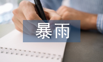 暴雨安全應急預案