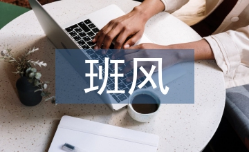 班風建設情況總結