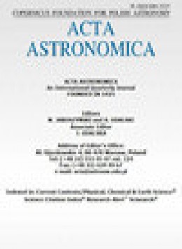 Acta Astronomica