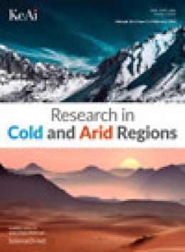 Research In Cold And Arid Regions