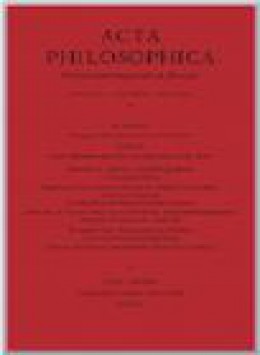 Acta Philosophica